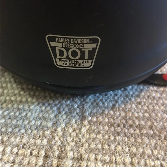 New Harley Davidson HD-X04 Helmet, Pilot 3-in-1, Matte Black, Size Medium - Picture 3 of 9